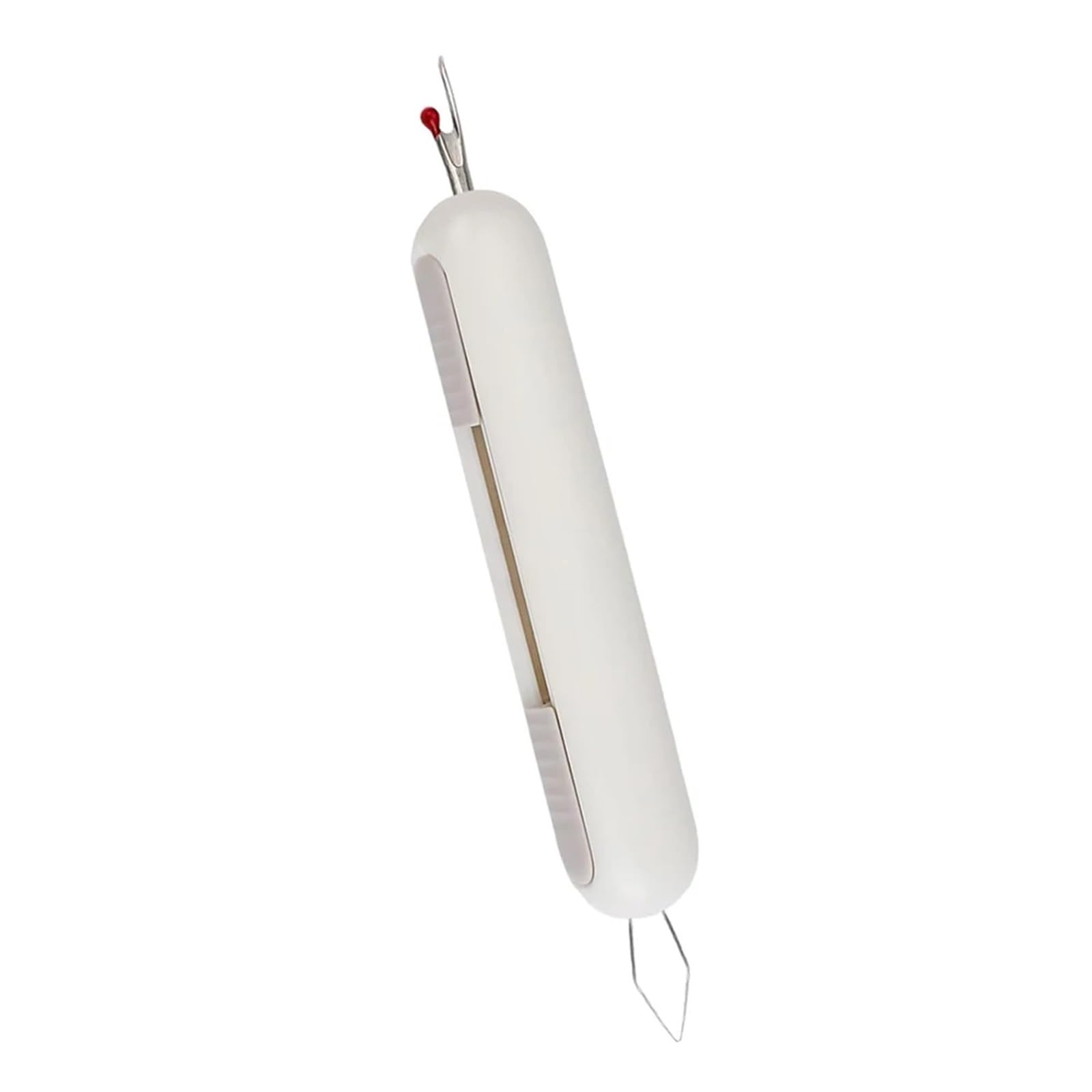 Seam Ripper Thread Cutter 2 in 1 Needle Threader 6pcs Multicolor Sewing Tool(White)