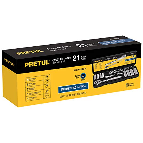 Herramientas Automotrices, Tools juego matraca y dados Marca Pretul (3)