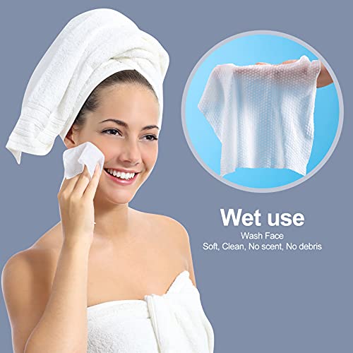 Disposable Face Towel Facial Tissue Soft Cotton Facial Cleansing Cloths Towelettes Dry For Cleaning Office Travel Makeup Remove #TOP2
