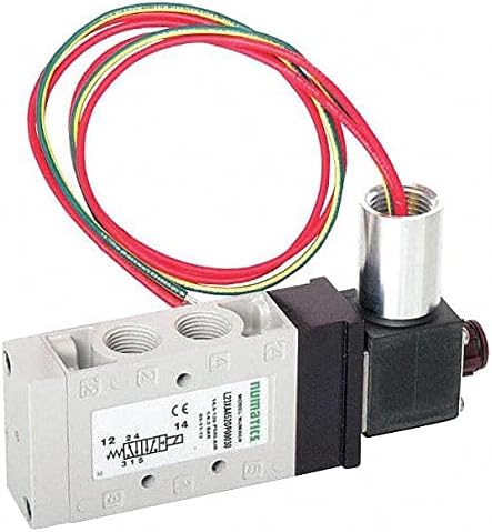 Numatics 1/4" 24VDC 4-Way, 2-Position Hazardous Location Solenoid Air Control Valve - L12XA452BP00061