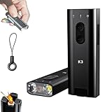 CBDYWVR K3 UltraMulti EDC Herramienta de Llavero, 800 Lúmenes y Mini Linterna de Llavero Impermeable IP68, Luz de Relleno RGB Luz de Bolsillo Lámpara de Sombrero Linterna de Campamento para Senderismo