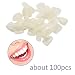 KingFurt 100Pcs Dental Ultra-Thin Whitening Veneers Resin Teeth Upper Anterior Shade