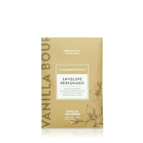 KIT 3 SACHÊS PERFUMADO ACQUA AROMA VANILLA BOURBON