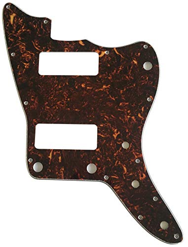 Fender US Jazzmaster P90 �X�^�C���p ���Y���R���g���[���Ȃ� �M�^�[ �s�b�N�K�[�h �X�N���b�`�v���[�g(4�w�u���E���g�[�^�X)