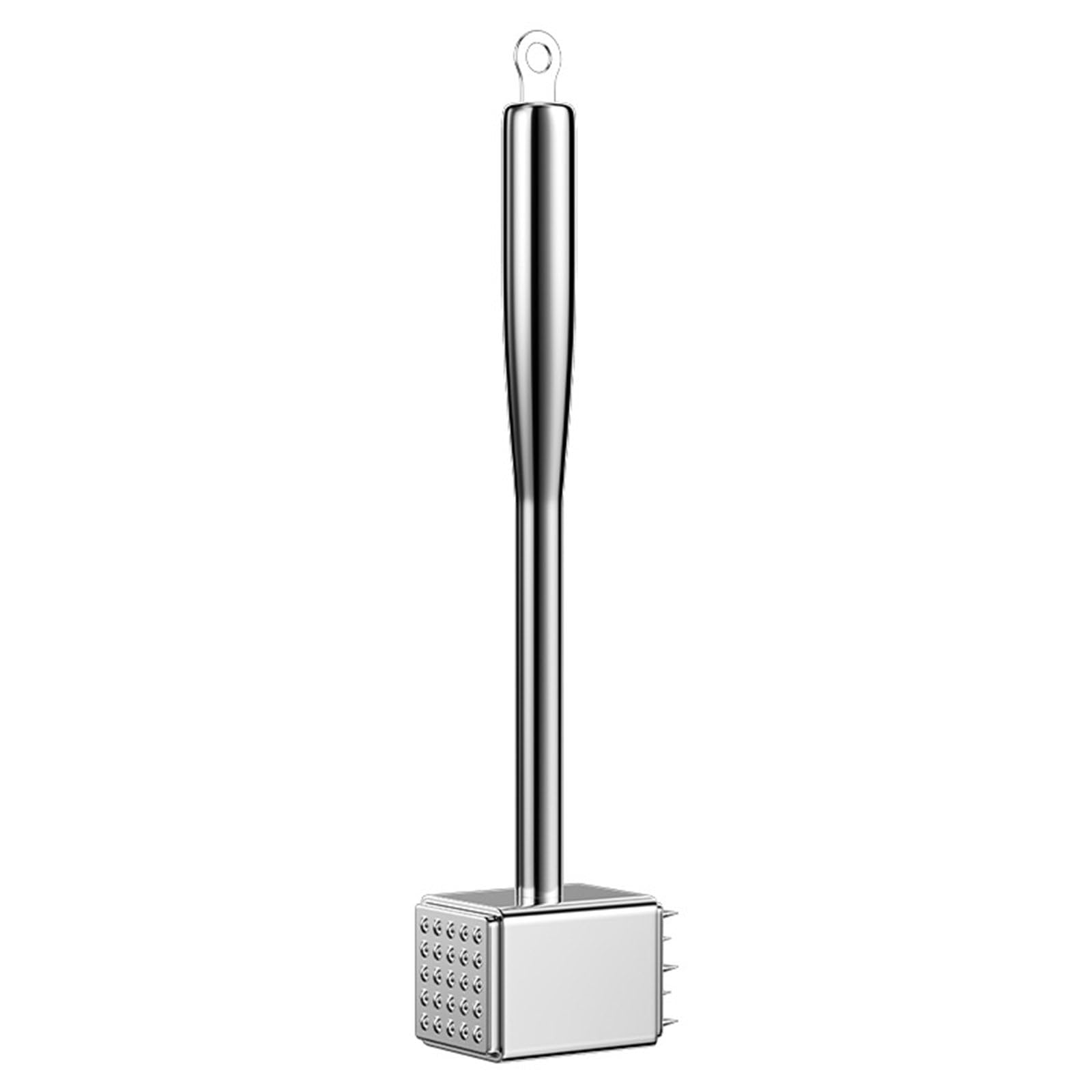 Oxxggkao 316 Stainless Steel Meat Mallets with Ergonomic Handle for Tenderizing Steaks Dishwasher Safe Kitchen Gadget Ergonomic Meat Tenderizer