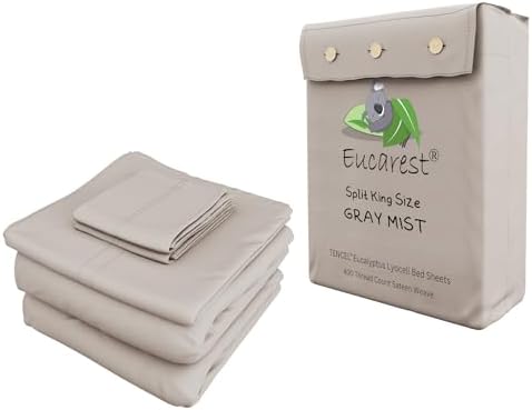 EUCAREST Eucalyptus Lyocell Bed Sheets - Thumbnail 3