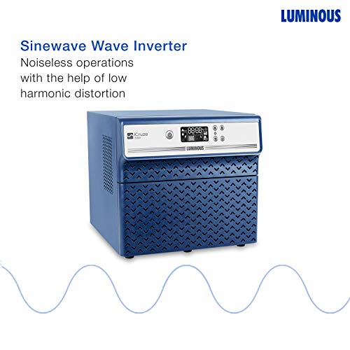 Image of Luminous iCruze 3000+ Pure Sine Wave Inverter for Home,Office & Shops | 2800VA Inverter | Reliable Power Backup | Easy Installation & Low Maintenance| 36 Months Warranty