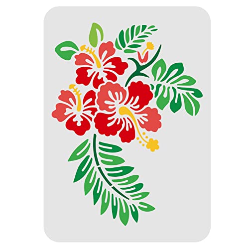 筆文字アート　534.葉月(ハイビスカス) 楽天市場】【最安値に挑戦!】ステンシル】 はるステンシル