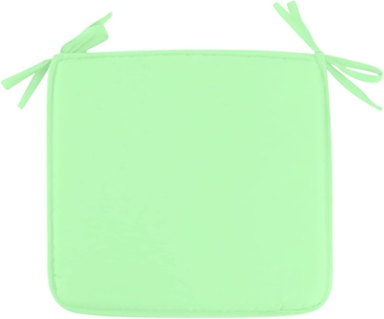Galette de chaise 40x40 cm lot de 6 avec coussin de siège fin lavable et antidérapant