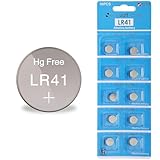 enevolt basic ボタン電池 LR41 H 1.5V アルカリボタン電池 AG3192、192、AG3、384、392、LR736、G3A互換 10個セット (10)