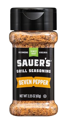 Sauer's 7 Pepper Seasoning, 2.25 Ounce (Pack of 1)
