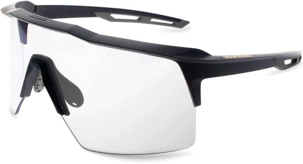 Ghost Wolf Polarized Mono-Shield Design Sunglasses - Impact Resistant - ANSI Z87.1 Safety Rating - 100% UVA/UVB