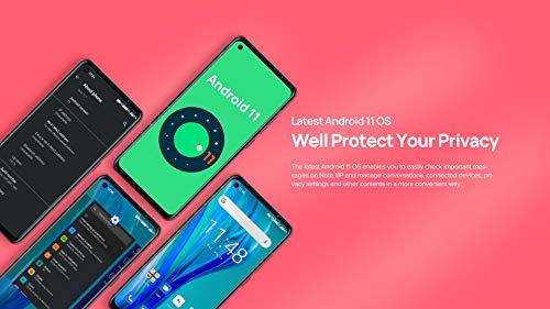 Ulefone Note 11P 4G Smartphone Android 11 Libre con Pantalla de 6.55 Pulgadas HD+ 6