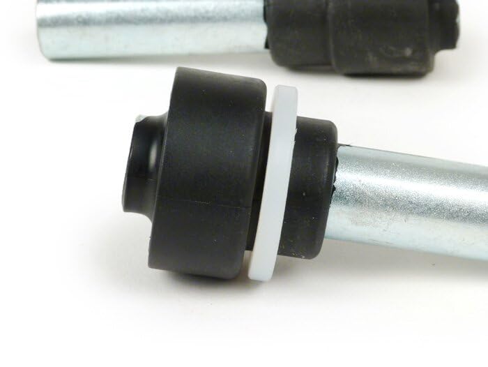 Coppia silent block motore -BGM PRO- adatto per Vespa PX80, PX125, PX150, Sprint150 (VLB1T), TS125 (VNL3T), GT125 (VNL2T), GTR125 (VNL2T), Super, GL150 (VLA1T), VNA, VNB, VBA, VBB