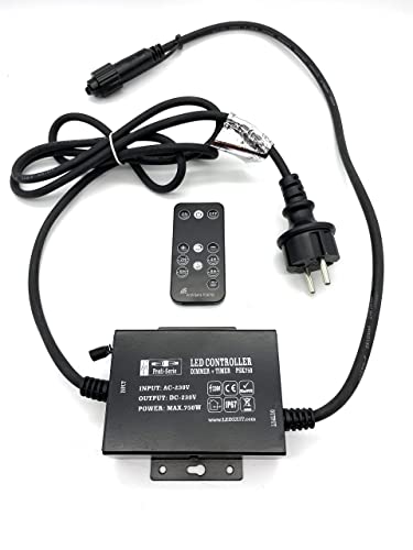 Contrôleur LED 230V programmable télécommande pour ne plus oublier d'éteindre dehors