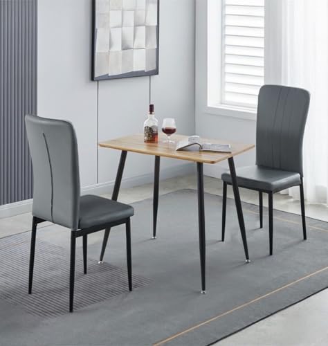 Mesa pequeña rectangular Cullompton para cocinas estrechas 2