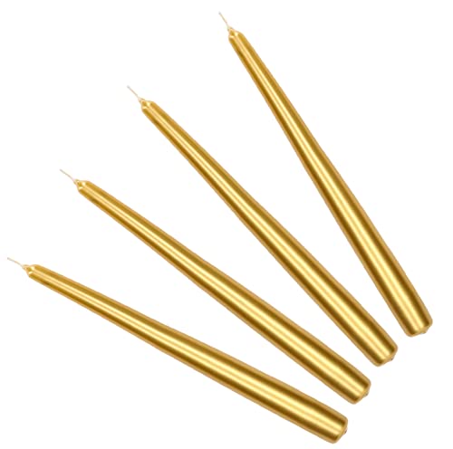 KOTARBAU® Set mit 4 Stück Tischkerzen Spitzkerzen für...