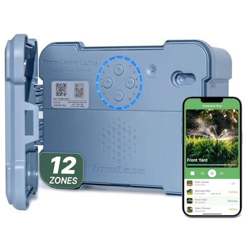 ImoLaza 12-Zone WiFi Smart Sprinkler Controller