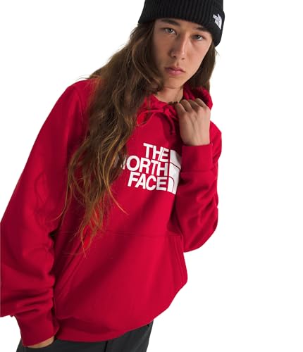 Image of THE NORTH FACE Men's Evolution Half Dome Hoodie | Sweatshirt With 2 Piece Hood, Adjustable Drawcord, Kangaroo Hand Pocket