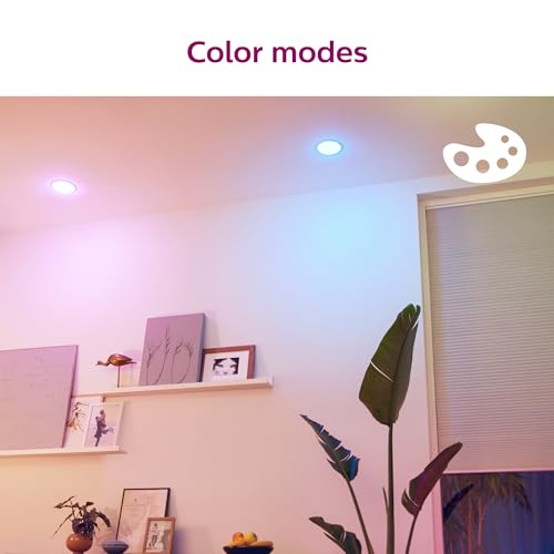 Philips Smart LED 85-Watt Equivalent 6in Smart LED Downlight, Full Colour and tunable White by WiZ - Image 5