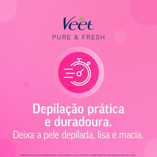 Veet - Pure Crema Depilatoria Corporal Para Mujer, Suavidad Duradera, Para Pieles Normales, 200ml - imagen 10