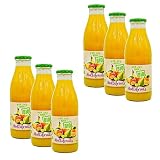 Lot 6x Pur jus multifruits BIO - bouteille 75cl