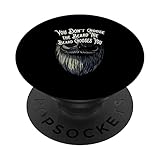 Vous ne choisissez pas la barbe qu'elle choisit sarcastique PopSockets PopGrip Interchangeable