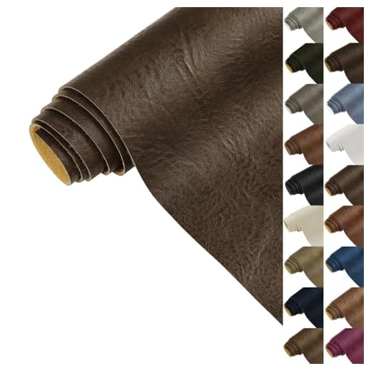 Durable Faux Leather Upholstery Fabric