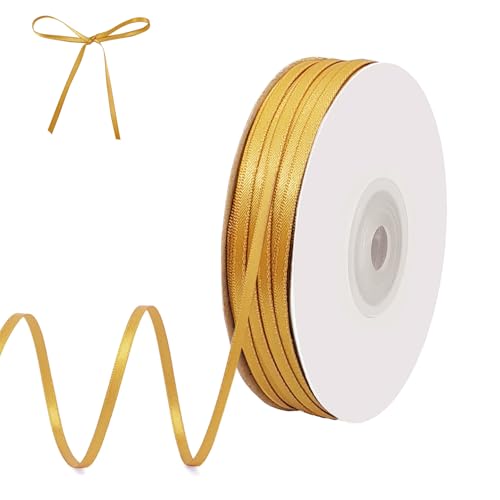 Qingmeng Gold Satinband 91m x 3mm