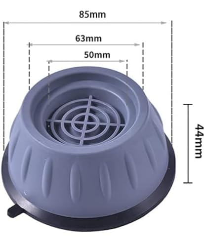 Image of Stand Suitable for Air Cooler, Refrigerator, Washing Machine, Water Cooler Material Plastic, Rubber (9 cm x 4 cm)