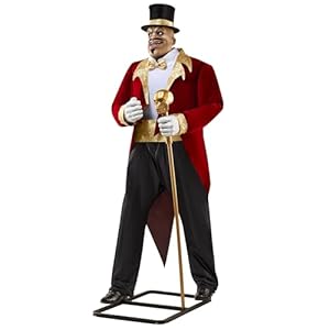 Spirit Halloween 7 Ft Ringmaster Animatronic | Decorations | Animated | Halloween Décor Spirit Halloween 7 Ft Ringmaster Animatronic Decorations Animated Halloween Decor