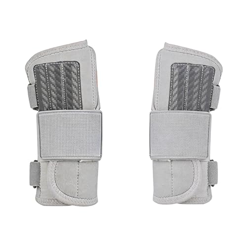 Muñequera con férula de aluminio ajustable y protector de pulgar delgado 6