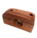 Tikimaster Koa Wall Mount 1 inch Diameter - Outrigger Canoe Paddle - Made in Hawaii | #koa310