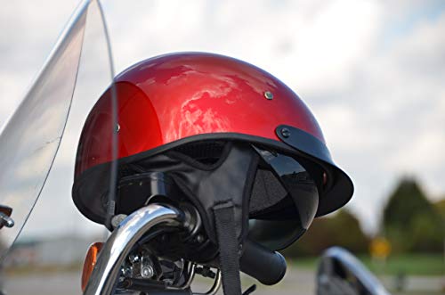 Vega Helmets Unisex-Adult Half Helmet (Velocity Red, Medium) #TOP6