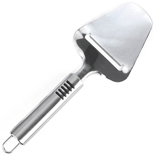 Stainless Steel Cheese Slicer - Cutter & Shaver Cheese Plane Tool for Soft, Semi-Hard, Hard Cheeses by Kÿchen