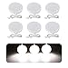 LE LED Under Cabinet Lighting Fixtures, Puck Lights Kit, 1020 Lumens, 5000K Daylight White, Night Light, Perfect for Kitchen, Closet, Stairs and More, All Accessories Included, Pack of 6