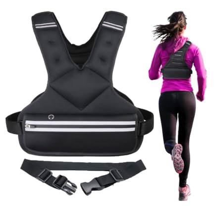 JoyPlus Adjustable Weight Vest, Strength Training Running Vest，Workout Equipment, Sport Exercise...