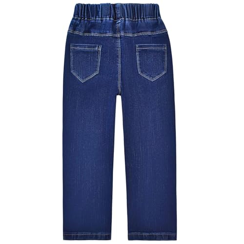Jeans para niñas de 5 a 12 años Peacolate pantalones vaqueros largos de moda 3