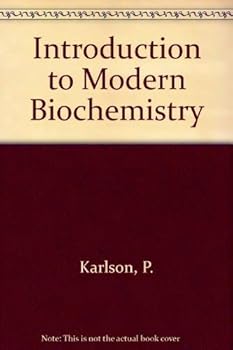 Hardcover Introduction to Modern Biochemistry Book