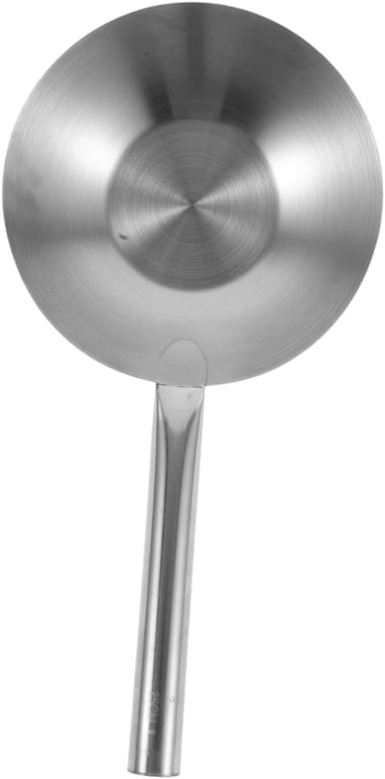Veemoon Stainless Steel Water Ladle Long Handle 21cm Heavy-duty Metal Scoop 2lb Capacity Home Kitchen Cooking Utensil for Soup and Beverage Serving