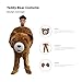 Gonglian Global Adult teddy bear mascot costume Halloween Short Plush Brown Bear Costume perfect choice for themed parties and corporate events