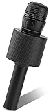 microfono inalambrico diadema juguete Un botón para todo, ¡súper fácil de usar! —— Conexión inalámbrica Bluetooth, operación conveniente y rápida con un solo botón. Mantenga presionado durante tres segundos para encenderlo, presione brevemente una vez para eliminar el sonido original, cambie el sonido mágico dos veces seguidas y encienda el modo dúo tres veces consecutivas. La compleja operación se simplifica, ideal para su uso en niños.