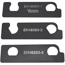 3Pcs Camshaft Retaining Tool Kit, Compatible with GM Cadillac Buick Saturn Pontiac Chevrolet 2.8L 3.0L 3.6L Engine, Replace EN-48383 EN-46105
