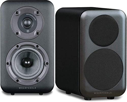 Wharfedale Regallautsprecher D320 schwarz -Paar-