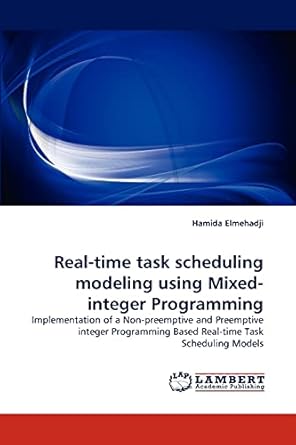 Real-time task scheduling modeling using Mixed-integer Programming ...