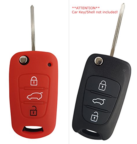 CK + Hyundai Auto de llave móvil Key Cover Case Funda Silicona para i10u00a0i20u00a0ix25u00a0i30