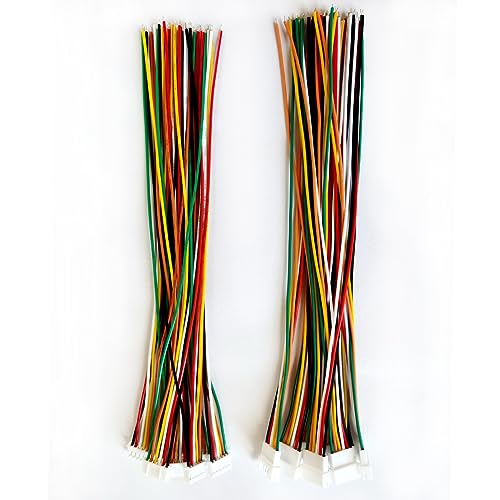 8 Sets JST PH 2.0mm 6 Pin 26AWG Male Female Connector Plug Wire 20cm image 5