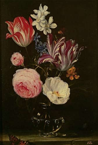 Jan l'Ancien Brueghel nature morte fleurs tableaux graffiti art mural poster 60x90