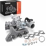 A-Premium Complete Turbo Turbocharger with Gasket Kit & Wastegate Actuator