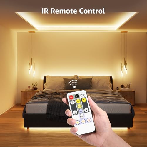 Lepro 16.4ft Dimmable Tunable White LED Strip Light for Home and Christmas Decorations